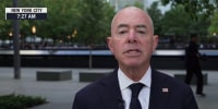 'The threats persist' in the U.S., says Homeland Security secretary on Sept. 11 anniversary