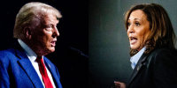 'Day on the beach' vs. 'hail storm': The contrast between Harris and Trump's performances