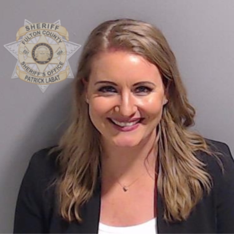 Booking photo of Jenna Ellis released on Aug. 23, 2023.