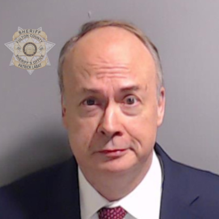 Booking photo of Jeffrey Clark released on Aug. 25, 2023.