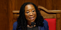 Ketanji Brown Jackson.  speaks