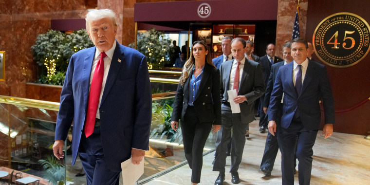 Donald Trump Holds News Conference At Trump Tower