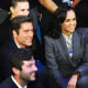 David Muir and Linsey Davis smile